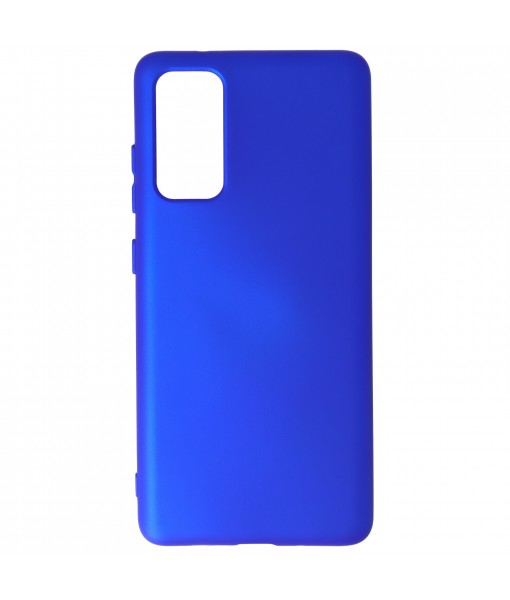 Husa Silicon Catifelat Albastru Electric Samsung Galaxy A51
